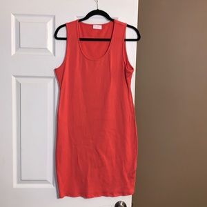 Ribbed Body Con Dress